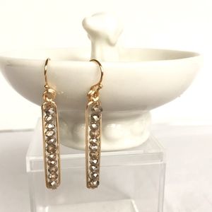 New Handmade Earrings with Glass Crystal